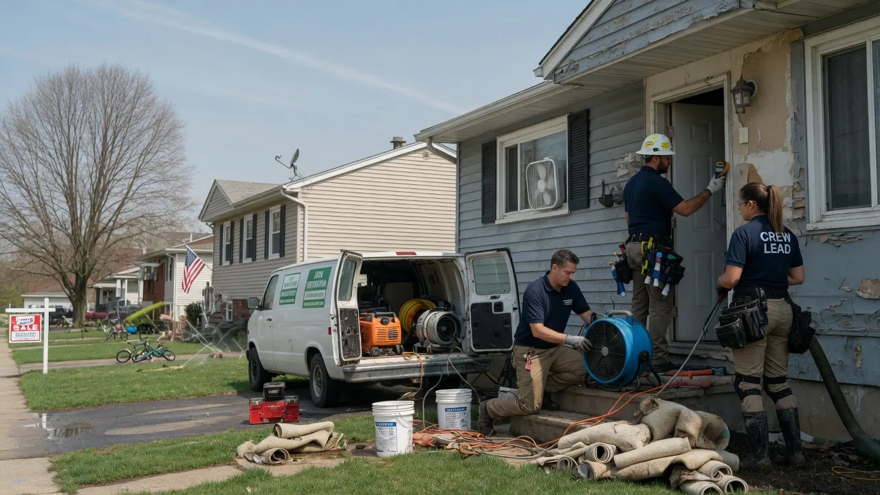 Flood Cleanup in Clarkston, MI near me