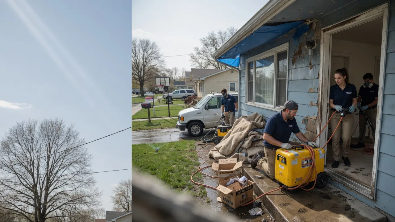 Basement Flood Cleanup in Clarkston, MI near me
